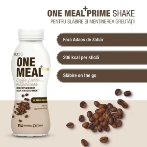 Nupo One Meal +Prime Caffe Latte Happiness, shake, 330ml, Nupo - Img 3