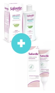 Pachet Gel Fresh pentru igiena intima si corporala, 250ml + Crema calmanta, 40ml, Saforelle