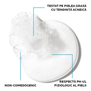 Pachet Gel Spumant Purifiant +M, 400ml + Rezerva de reumplere, 400ml, La Roche-Posay - Img 4