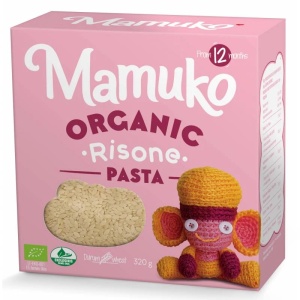 Paste eco sub forma de graunte din grau dur, 12l+, 320g, Mamuko