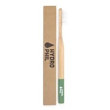 Periuta de dinti din bambus medium-soft verde, Hydrophil