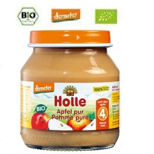 Piure Bio Mere 4 luni+, 125 g, Holle
