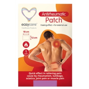 Plasture antireumatic cu efect de incalzire 12 x 18cm, 1 bucata, EasyCare