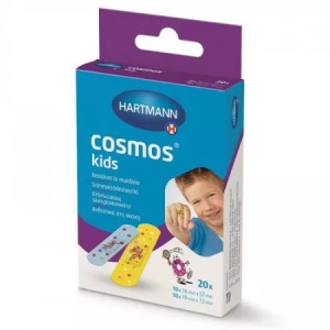 Plasturi rezistenti la apa Cosmos Kids, 20 bucati, Hartmann