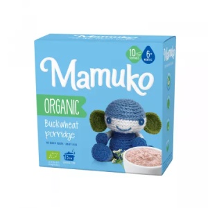 Porridge din hrisca bio 6l+, 200g, Mamuko