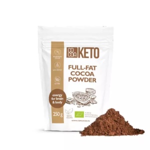 Pudra de cacao bio raw Keto, 250g, Cocoa