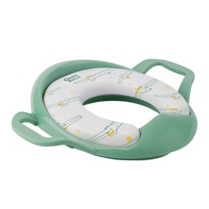 Reductor verde cu manere pentru WC, B027008, Badabulle