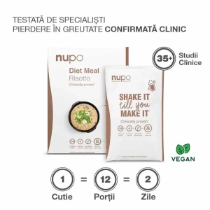 Risotto Italian vegan dieta, 10 plicuri, Nupo - Img 2
