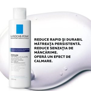 Sampon anti-matreata Kerium DS, 200ml, La Roche-Posay - Img 2