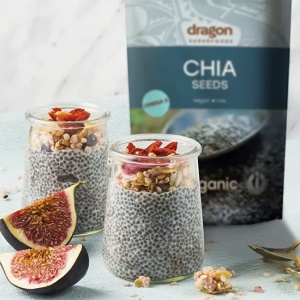 Seminte de chia eco, 200g, Dragon Superfoods - Img 2