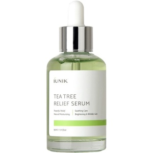 Ser de fata calmant Tea Tree Relief, 15 ml, iUNIK