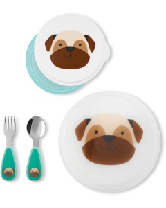 Set pentru pranz Catel Pug, 9N582410, Skip Hop - Img 2