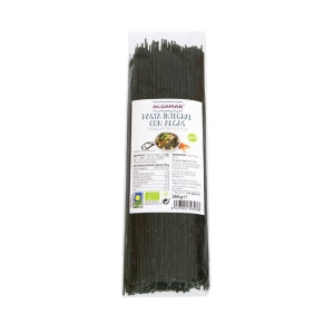 Spaghetti integrale eco cu alge marine, 250g, Algamar