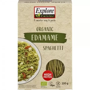 Spaghetti proteice din soia edamame fara gluten, 200g, Explore Cuisine