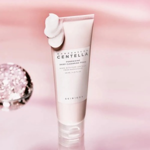 Spuma de curatare profunda pentru minimizarea porilor Madagascar Centella, 125ml, Skin1004 - Img 2