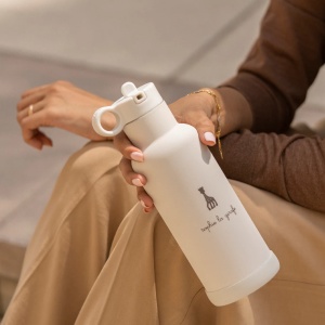 Sticla termoizolanta Sophie La Girafe, 500ml, Citron - Img 4