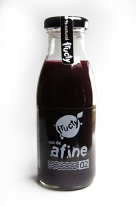 Suc natural de afine, 250 ml, Fructy