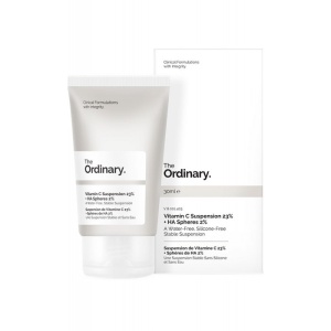 Suspensie Vitamina C 23% si sfere de Acid Hialuronic 2% The Ordinary, 30 ml, Deciem