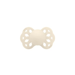 Suzeta Infinity silicon simetrica Ivory 0-6 luni, 441216C, 1 bucata, Bibs
