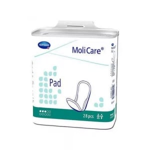 Tampoane absorbante MoliCare Pad pentru incontinenta 3 picaturi, 28 bucati, Hartmann