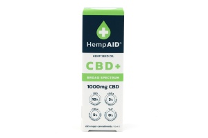 Ulei canepa 1000mg CBD, 500mg CBDA, 500mg CBGA, 10ml, HempAid