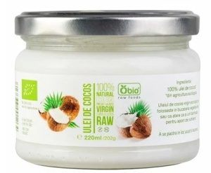 Ulei de cocos, soluție uleioasă, 220ml, OBio