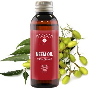 Ulei de Neem bio virgin, 50ml, Mayam
