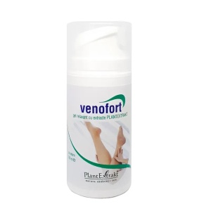 Venofort gel relaxant cu extracte naturale, 100ml, PlantExtrakt