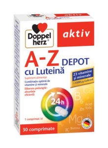 A-Z Depot cu Luteina, 30 comprimate, Doppelherz