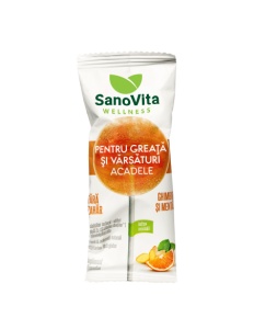 Acadele fara zahar pentru greata si varsaturi, 5 bucati, Sanovita Wellness - Img 2