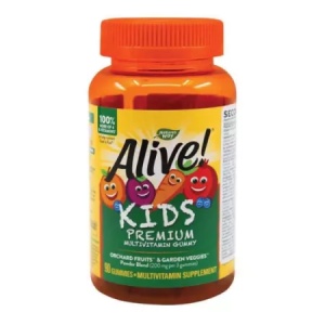 Alive Multivitamin Gummy pentru copii, 90 jeleuri, Natures Way