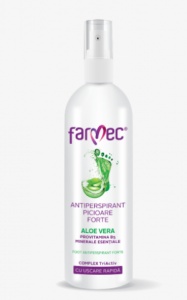 Antiperspirant forte cu Aloe vera pentru picioare, 200ml, 6310, Farmec