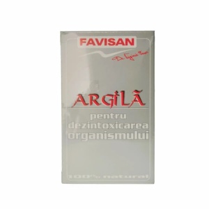 Argila pulbere, 100g, Favisan