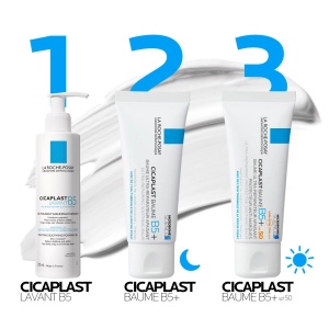 Balsam ultra-reparator anti-pete pigmentare Cicaplast Baume B5 SPF50, 40ml, La Roche-Posay - Img 2
