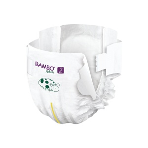 Bambo Nature scutece nr 2 (3-6kg) x 30 buc - Img 3