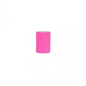 Bandaj elastic autoadeziv roz, 7,5cm x 4,5m, Minut - Img 2