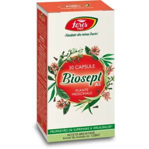 Biosept, A5, 30 capsule, Fares