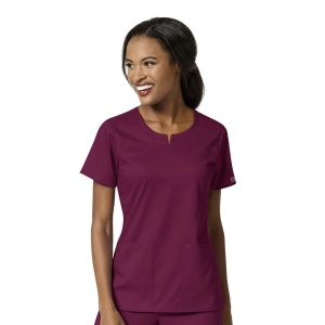 Bluza dama visiniu S, 6419A-WINE, WonderWink PRO