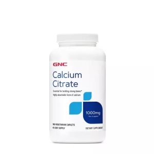 Calciu Citrat 1000mg, 180 tablete, GNC