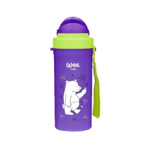 Cana colorata cu pai 6l+, 240ml, Wee Baby - Img 2