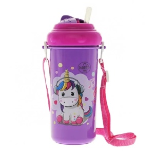 Cana sport cu pai si curea transport, 360 ml, 12+, MIN2018007, Minut - Img 3