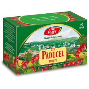 Ceai de Paducel Fructe, C20, 20 plicuri, Fares