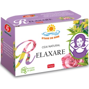 Ceai Relaxare, N162, 20 plicuri, Fares - Img 1