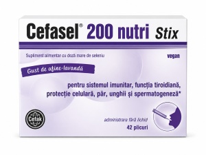 Cefasel 200 Nutri Stix, 42 plicuri, Cefak KG