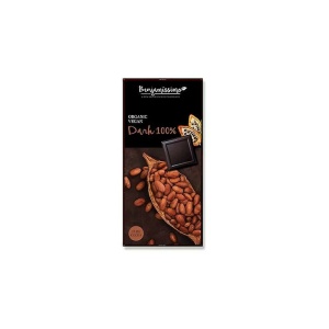 Ciocolata Bio neagra 100%, 70g, Benjamissimo