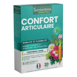 Confort Articulaire Phyto, 10ml, 20 fiole, Santarome