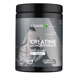 Creatina monohidrata fara aroma, 450g, Adams