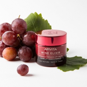 Crema antirid si fermitate cu textura lejera Wine Elixir, 50ml, APIVITA - Img 3
