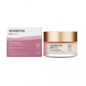 Crema cu efect anti-imbatranire pentru ten uscat Reti-Age, 50ml, Sesderma