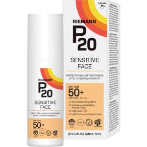 Crema de fata P20 sensitive SPF50+, 50ml, Riemann - Img 2